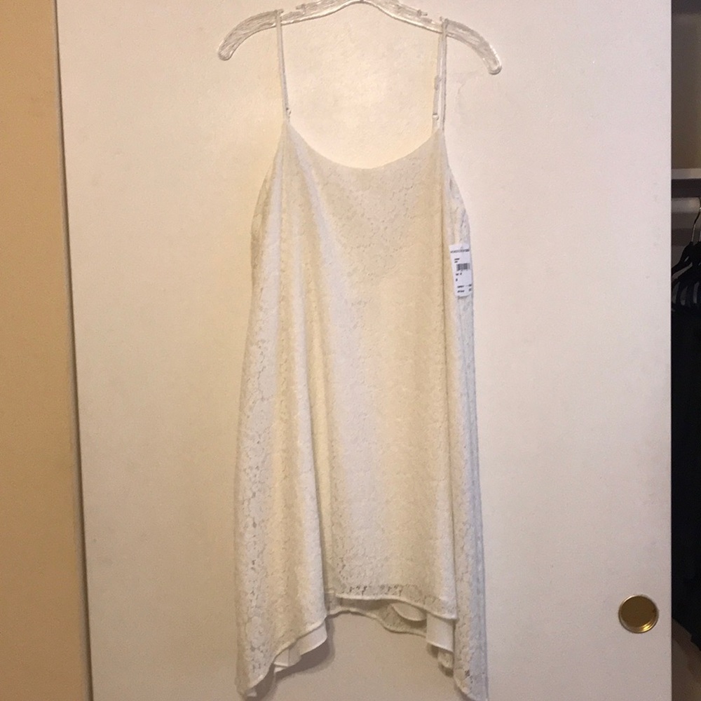 Bcbgeneration white low back dress